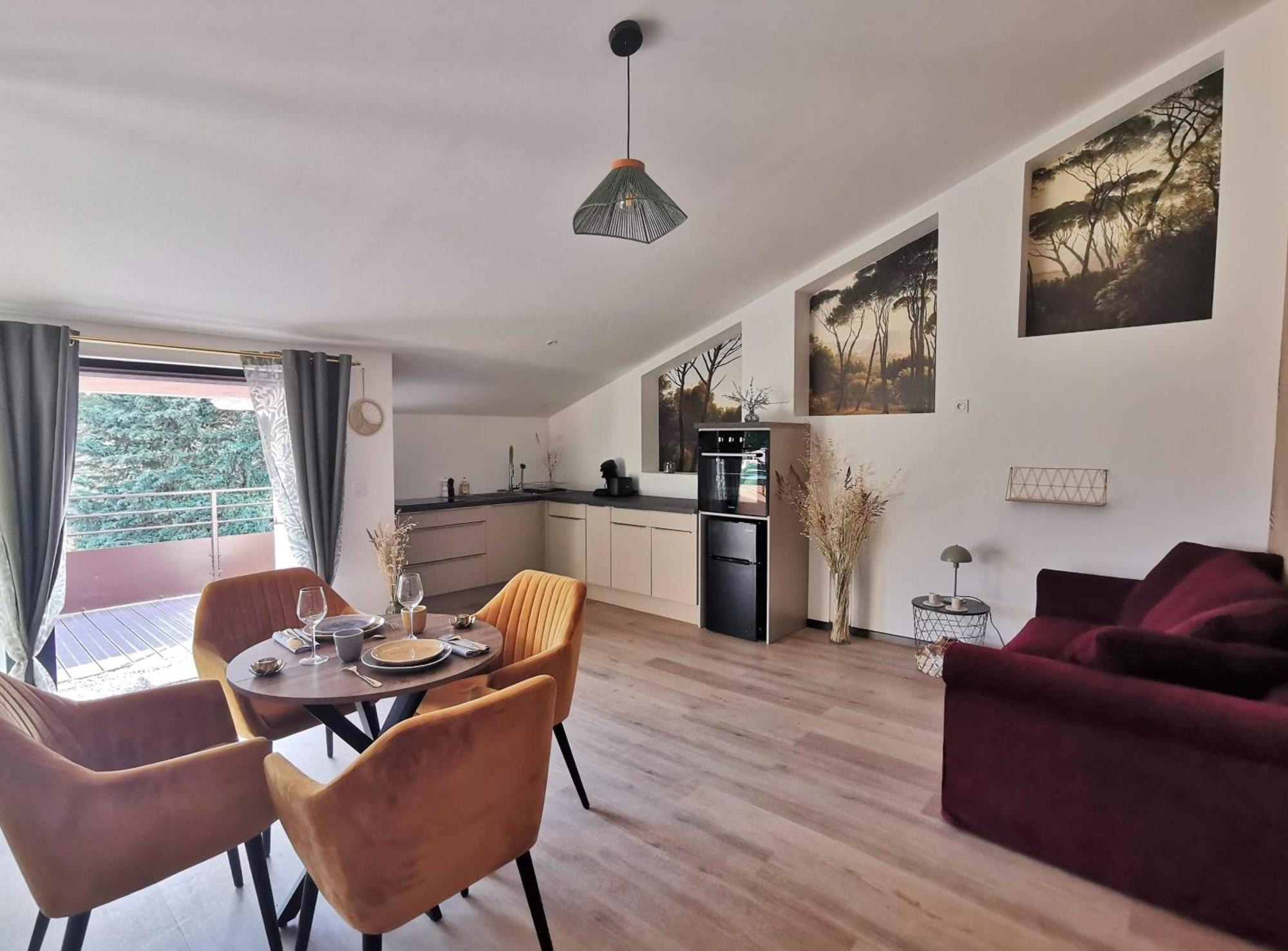 Le Nid En Chante Vue Panoramique Les Arcs-sur-Argens Exteriör bild