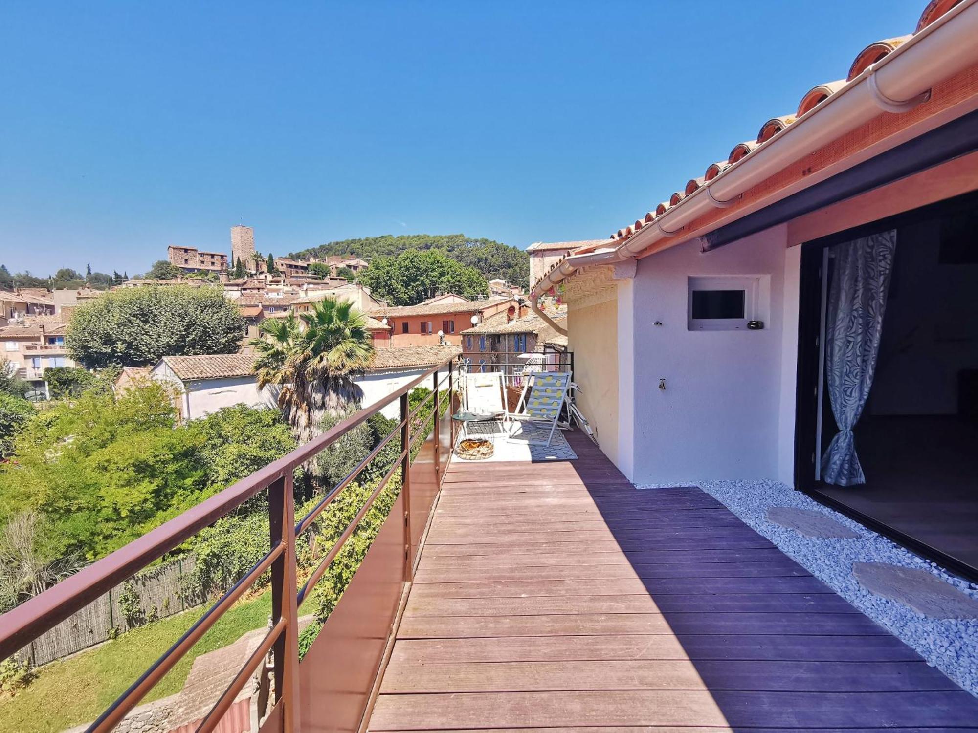 Le Nid En Chante Vue Panoramique Les Arcs-sur-Argens Exteriör bild